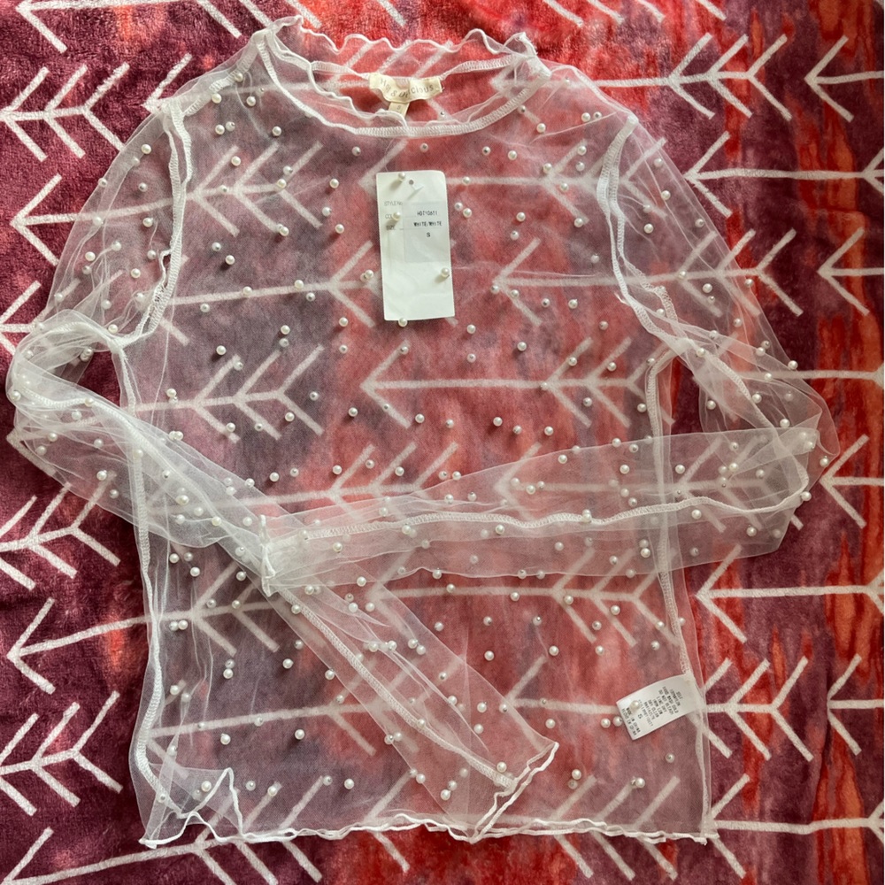 Pearl Cover Top